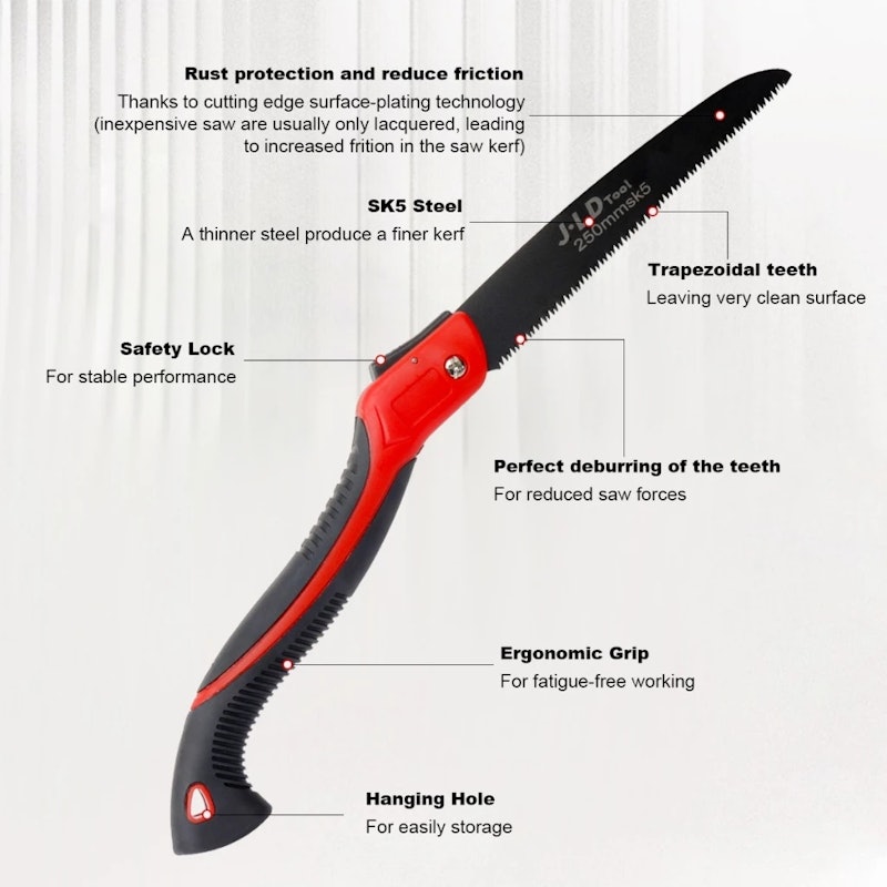 J.LD Portable Wood Hand Saw 4