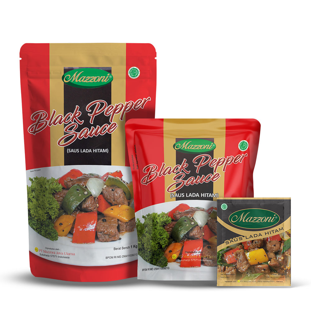 Mazzoni Java Utama Mazzoni Black Pepper Sauce
