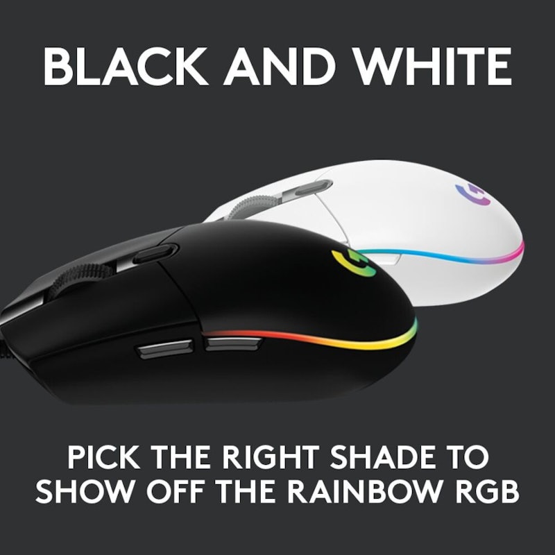 Logitech Mouse Gaming Wired RGB Lightsync 5