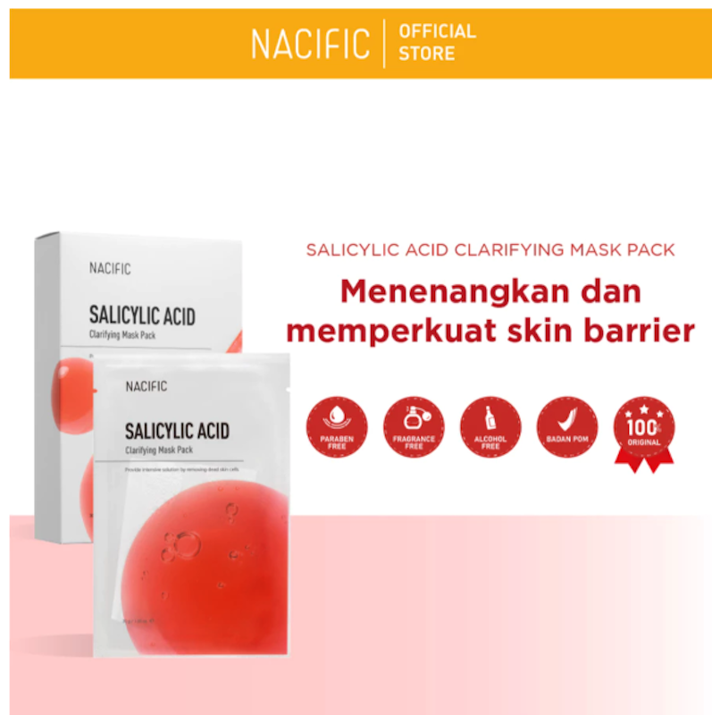 NACIFIC Salicylic Acid Clarifying Sheet Mask