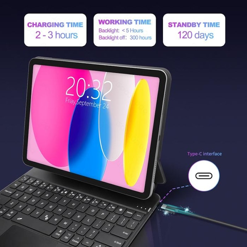 Goojodoq for Magic Keyboard Case Ipad Pro 11 4