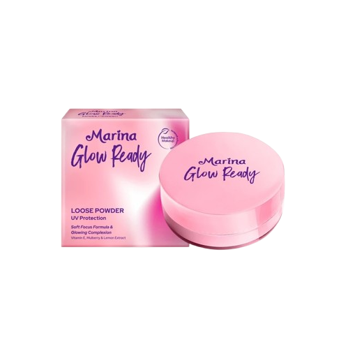 Marina ｜ Glow Ready Loose Powder UV Protection 11 Light Ivory