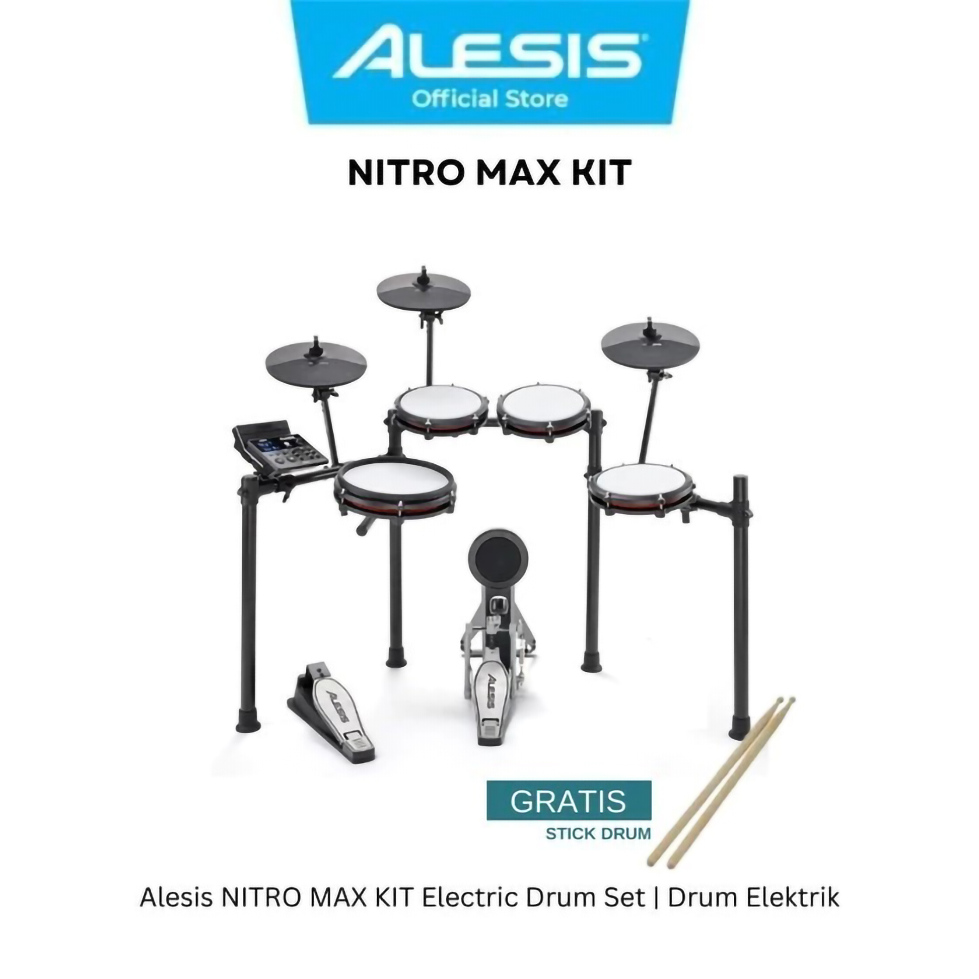 inMusic Alesis NITRO MAX KIT DD638DX