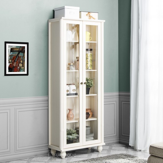 iFurnholic Jeniffer Cupboard with Glass Door