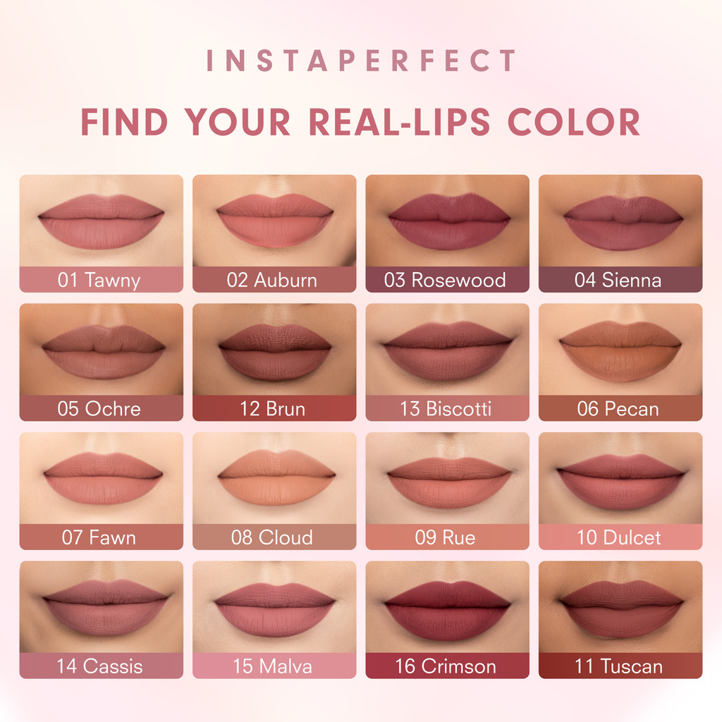 Paragon Technology and Innovation Instaperfect Suede Lip Matte 09 Rue