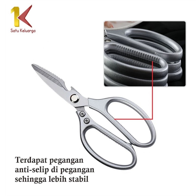 Satu Keluarga Gunting Dapur Serbaguna C976 5