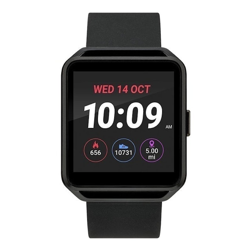 iConnect Digital Dial Black Resin Strap 1
