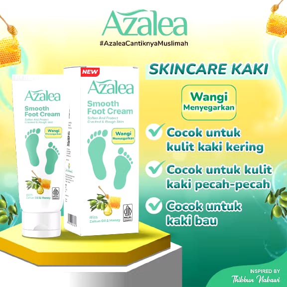 Gondowangi Tradisional Kosmetika Azalea Smooth Foot Cream