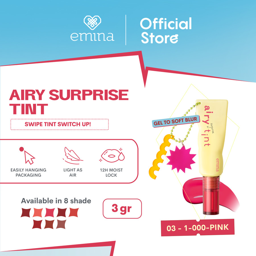 Paragon Technology and Innovation Emina Airy Surprise Tint (Pink)