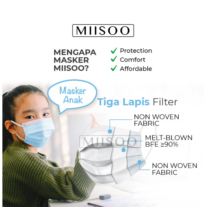 Kids Disposable Protective Mask 5