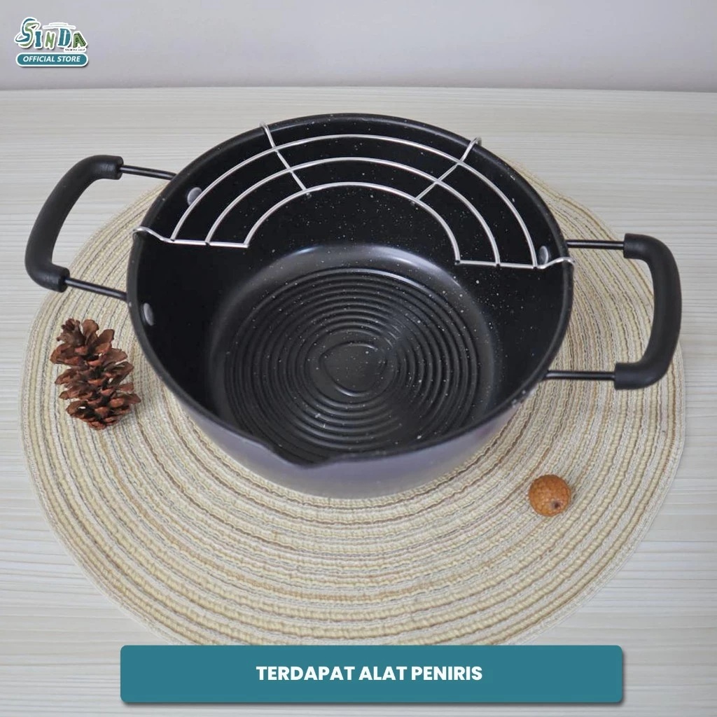  Sinda Deep Fryer Pot 22 cm