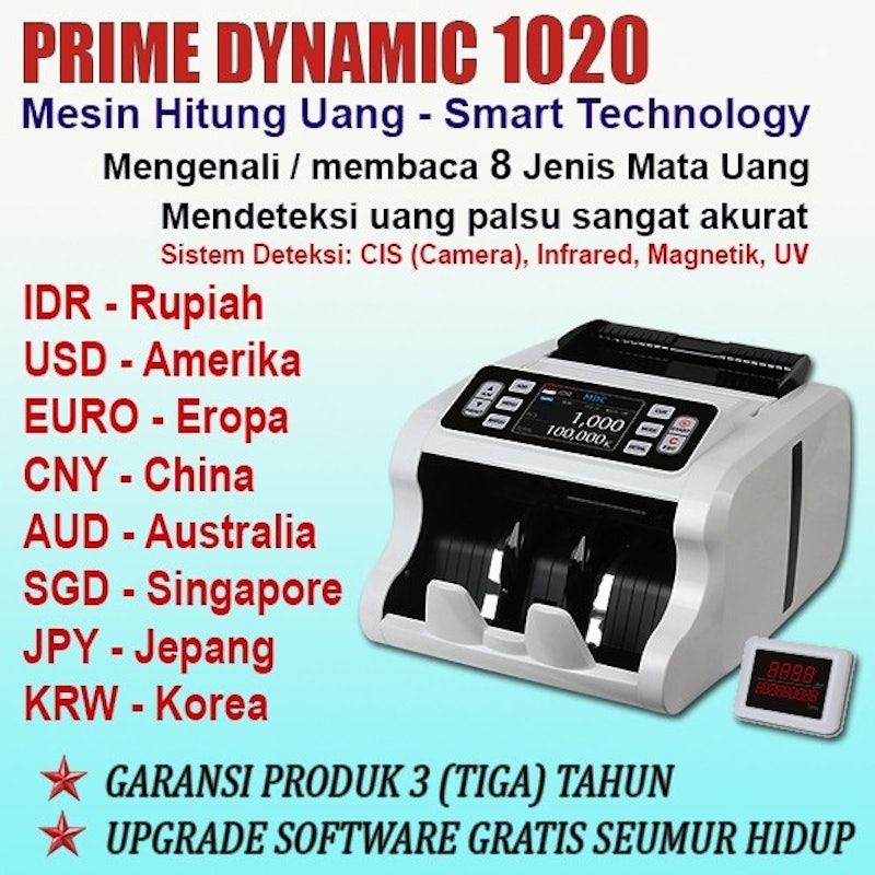 Prime Dynamic Mesin Hitung Uang 2
