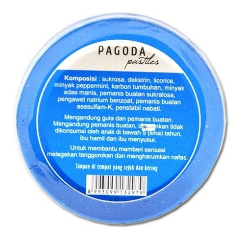 Afiat Pagoda Pastiles Rasa Mint 