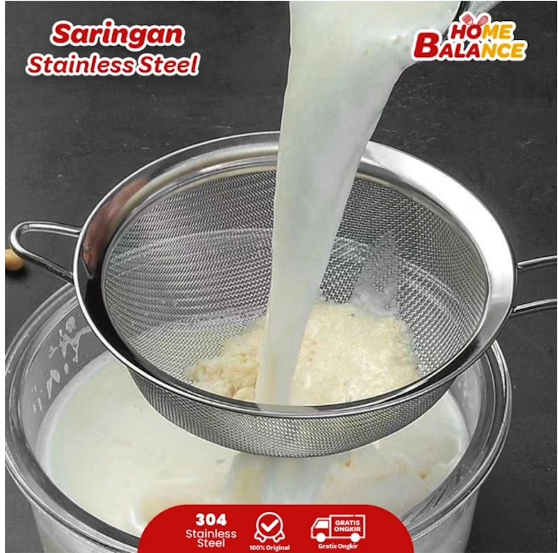 HomeBalance Saringan Tepung 8 cm 2