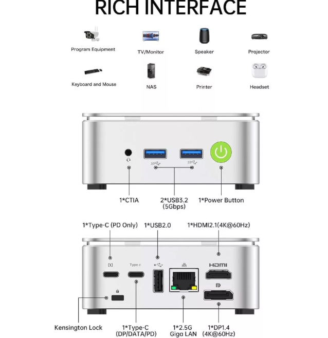 GMKtec Mini PC NucBox  G10 