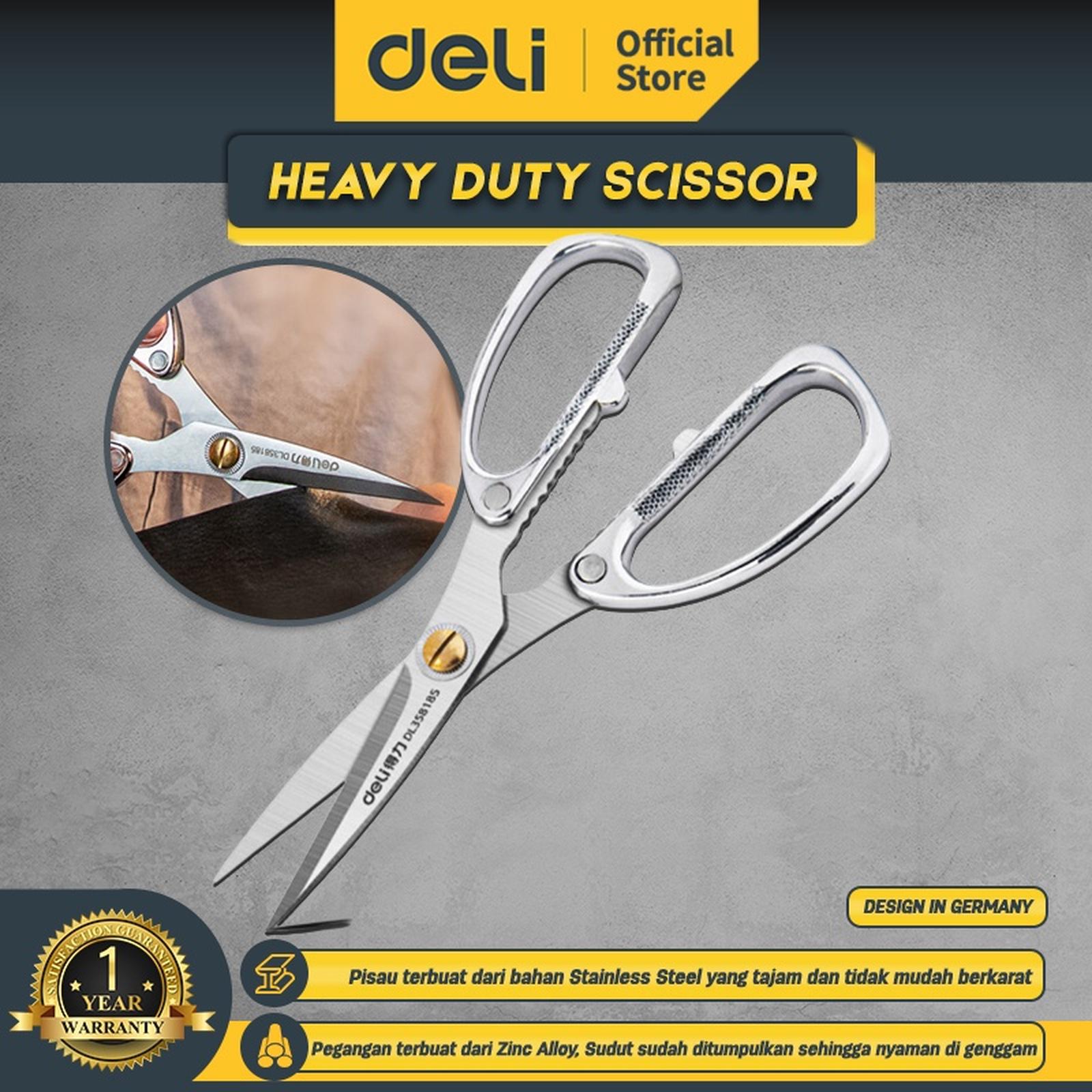 Deli Heavy Duty Scissor  DL358185