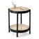 Kabyio Side Table Teak Wood Rattan 1