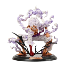 One Piece Luffy Gear 5 Sun God Nika Action Figure