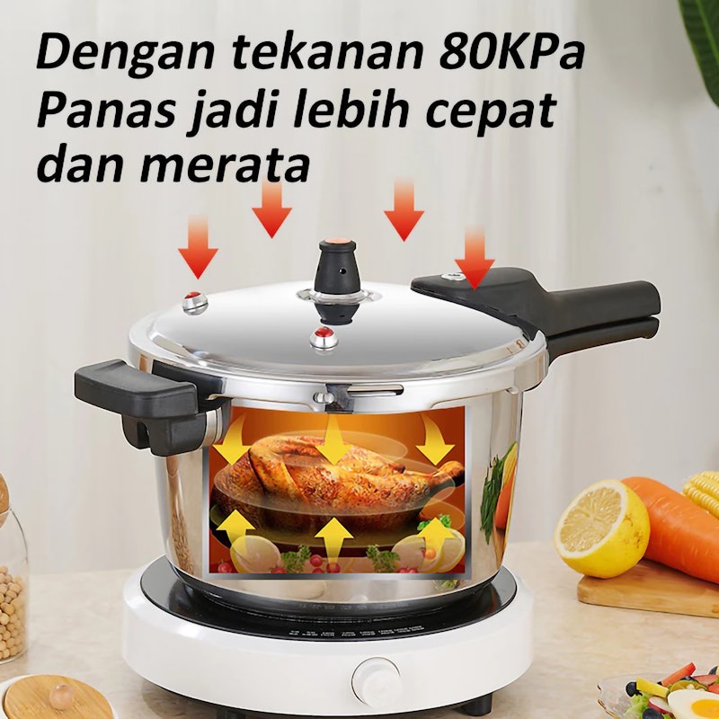 Royalstar Panci Presto Stainless Steel 4 liter 3