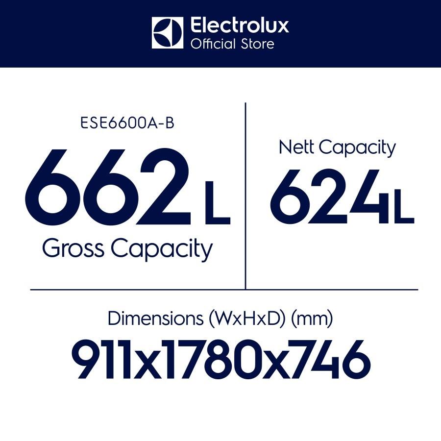 Electrolux Electrolux Kulkas side-by-side Electrolux ESE6600A-B