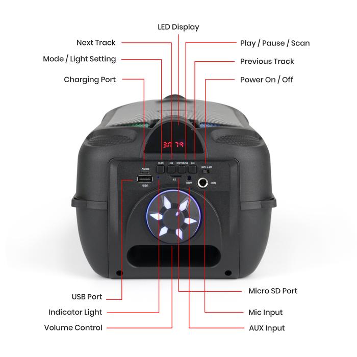 Simbadda Mini Loudspeaker Portable 2