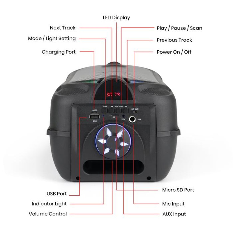 Simbadda Mini Loudspeaker Portable 2