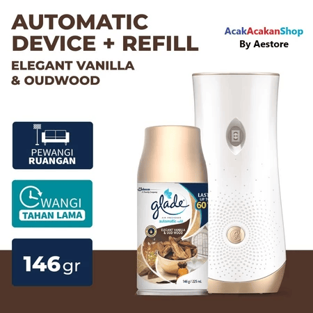 SC Johnson & Son Glade Automatic Spray Elegant Vanilla & Oud Wood