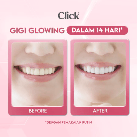 Kino Indonesia Click Natural Toothpaste Whitening + Sensitive Protection 