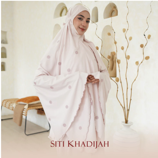 Siti Khadijah Nusantara Siti Khadijah Mukena Broderie Izzara V2.0