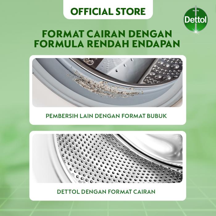 Reckitt Benckiser Indonesia Dettol Washing Machine Cleaner Pine