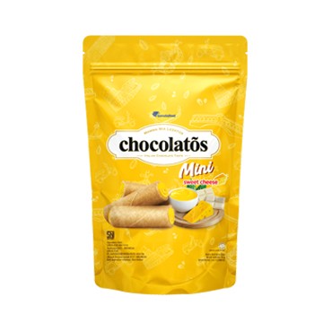 Garudafood Chocolatos White Wafer Stick Sweet Cheese
