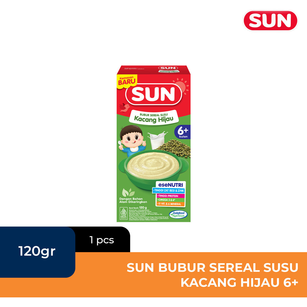 SUN Bubur Sereal Susu Kacang Hijau 2