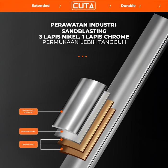 CUTA Combination Spanner Wrench Dropped Froged 8-24 mm 2