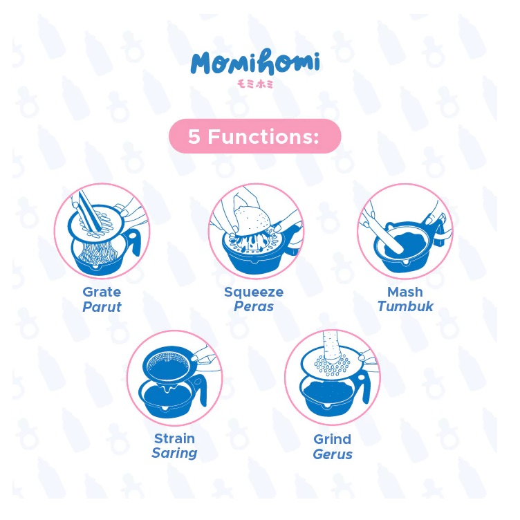  Momi Homi Multifuctional Baby Food Maker