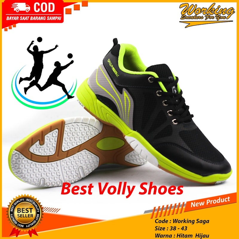 Working Sneakers For You Working Saga Sepatu Pria Volly 4
