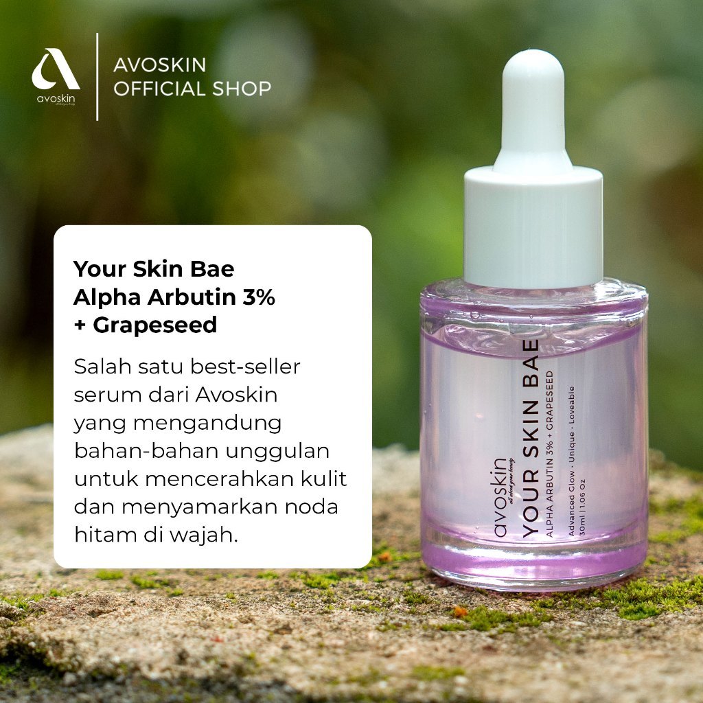 Avoskin Your Skin Bae Alpha Arbutin 3% + Grapeseed