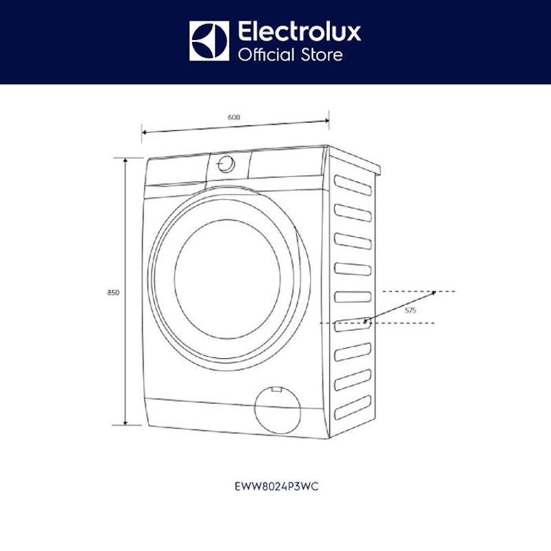 Electrolux Mesin Cuci Pengering UltimateCare 300 8/5 Kg 4