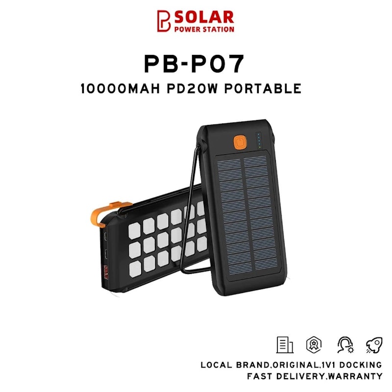 PB SOLAR Powerbank Portabel 5