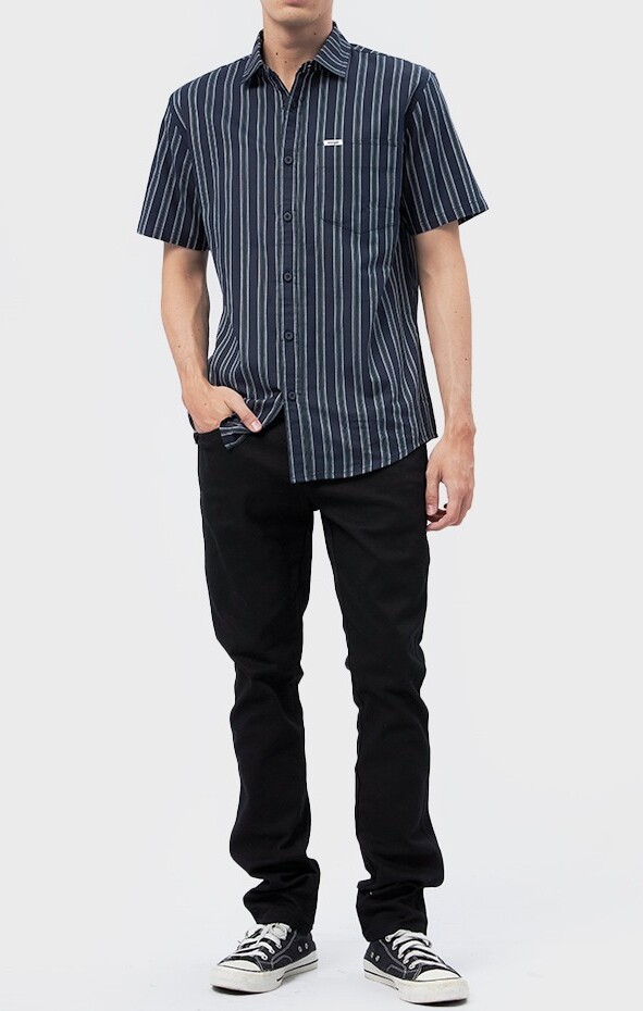 Kontoor Brands Wrangler Long Pants Slim Spenc Black 06A22