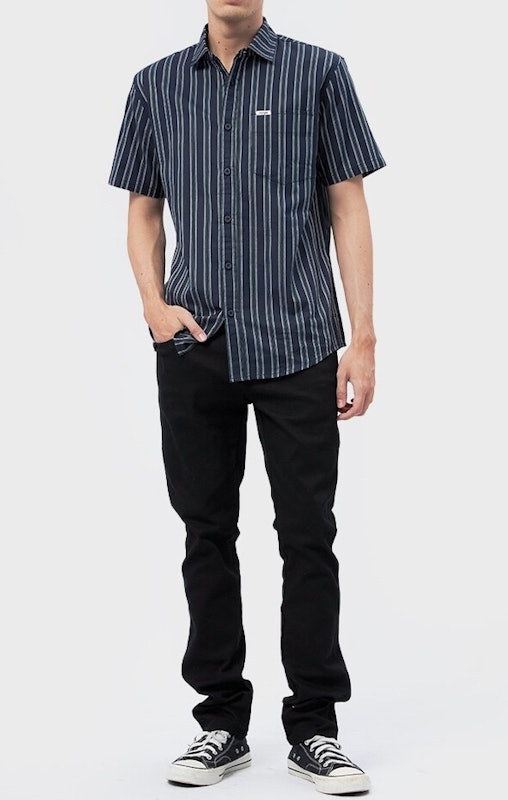 Wrangler Long Pants Slim Spenc Black 4