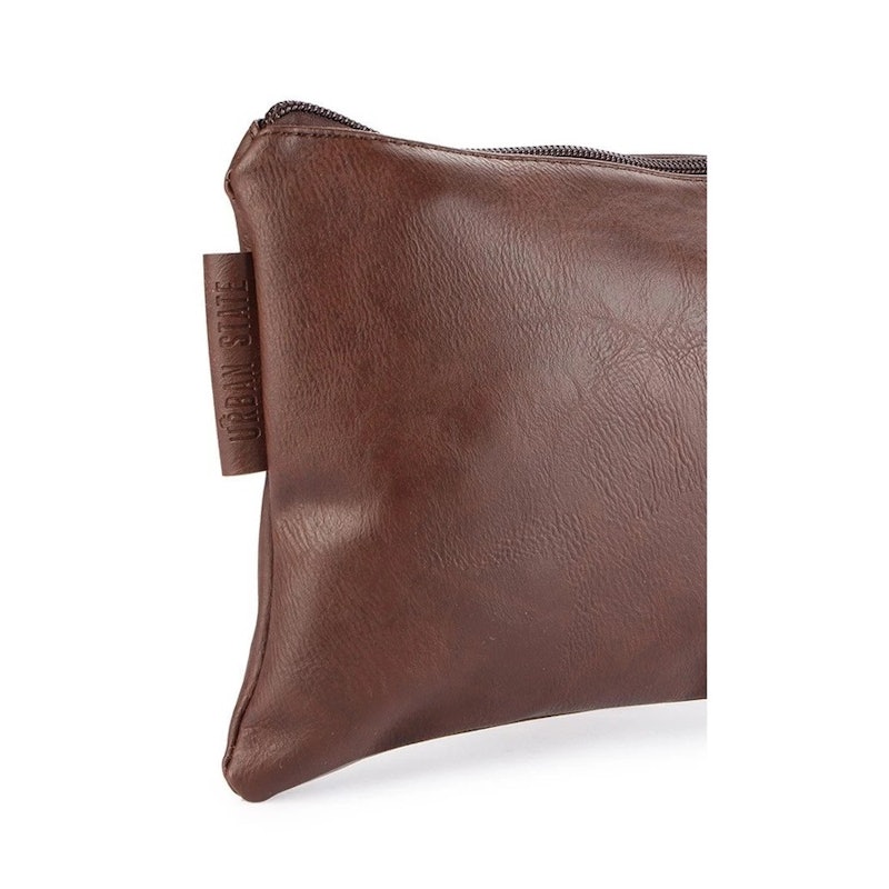 Urban State Distressed Leather Pouch Clutch 4