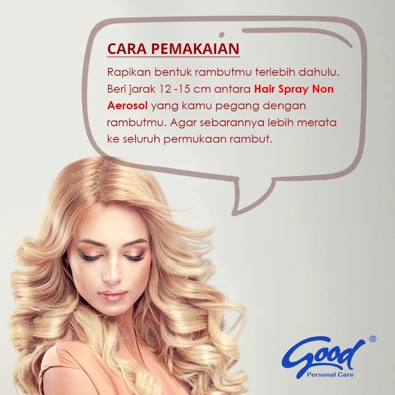 Good Hair Spray Non Aerosol Natural Calm 3