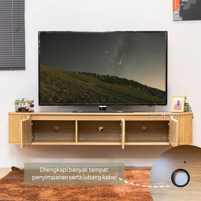 Gatra Mapan Melody Furniture Rak TV Lilan Wall Mount