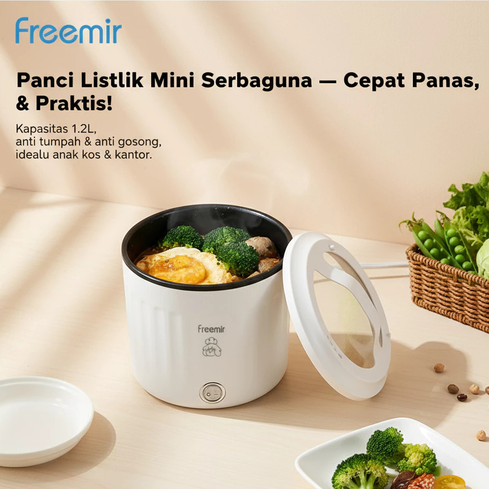 Dawey Etech Indonesia freemir Mini Cooker Panci Elektrik