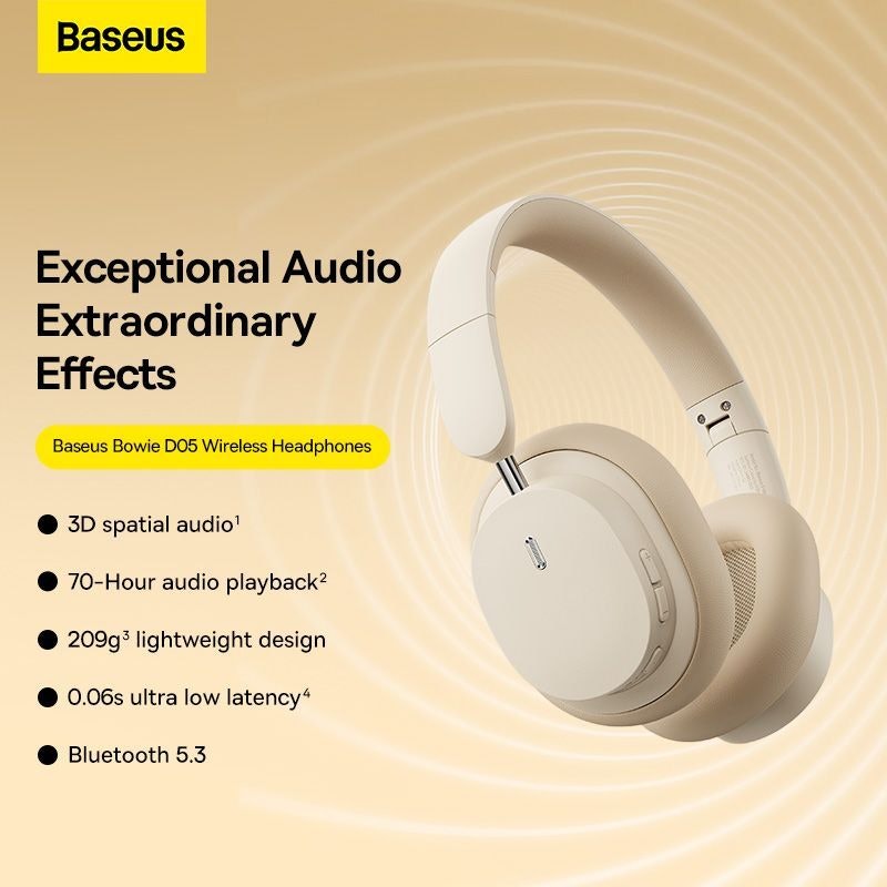 Baseus Bowie Bluetooth Headphone 3