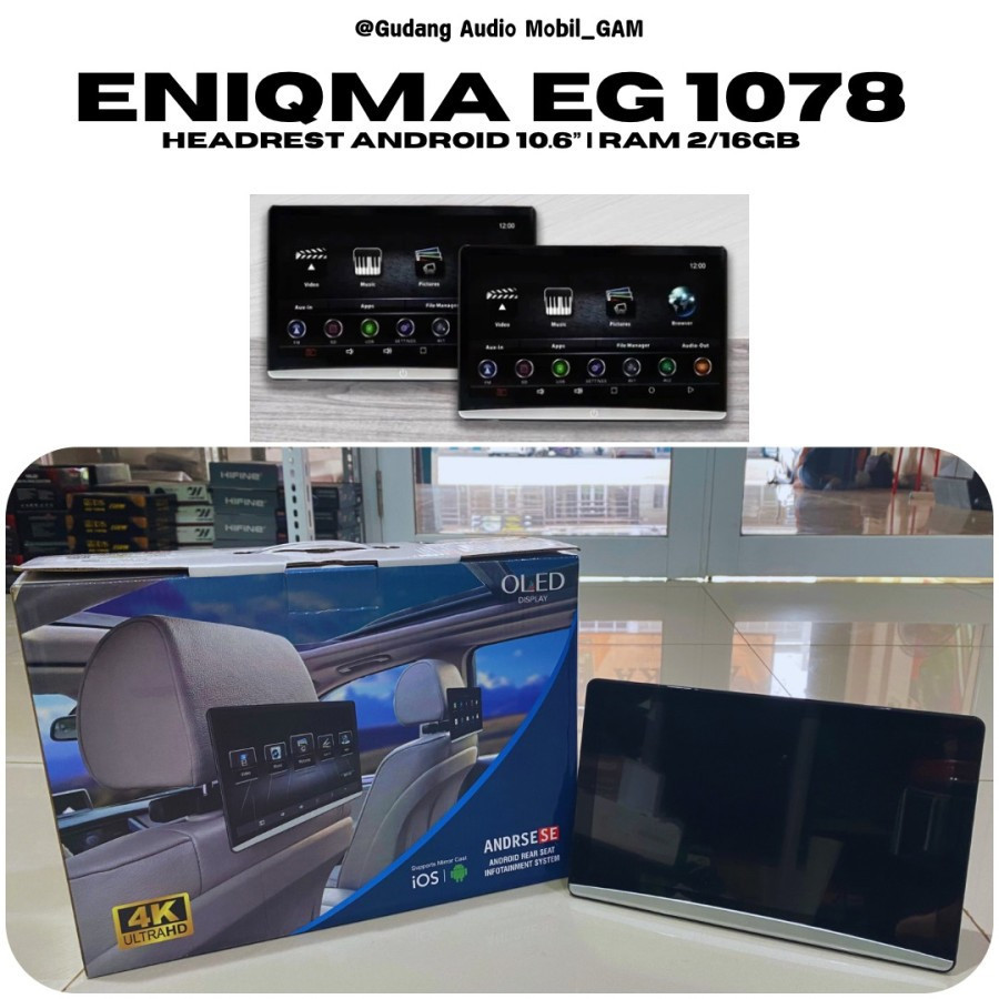 ENIGMA Headrest RAM 4/64GB  2