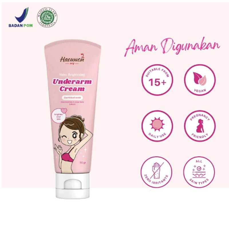 Haeuwon Shine Brightening Underarm Cream 2