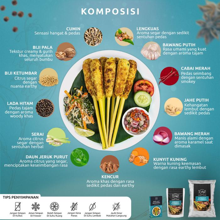 Cairo Food Cairo Food Bumbu Sate Lilit