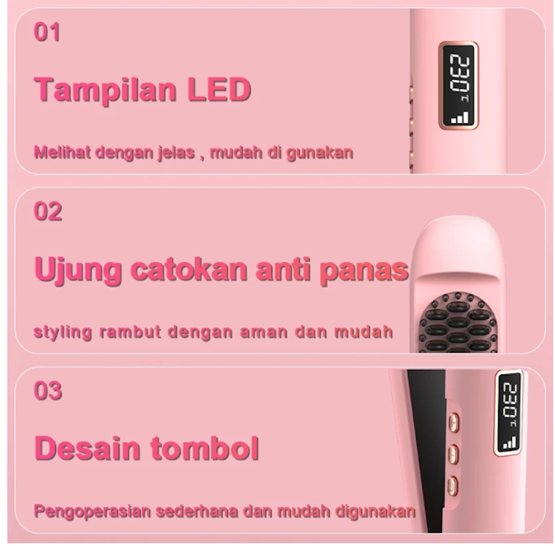 UPHOME Catokan Rambut 3-in-1 5