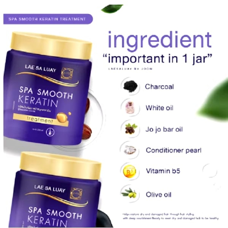 Lae Sa Luay Hair Spa Smooth Keratin 3